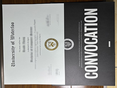 How to create a University of Waterloo diploma with a nice cover?
