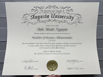 Why i choose to make a fake Augusta University diploma certificate?