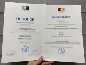 Hochschule Hamm-Lippstadt Urkunde