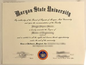 Morgan State University degree