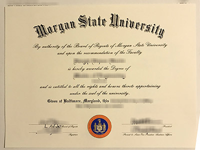 Can i purchase a fake Morgan State University degree for a job?