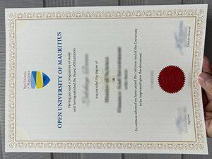 Open University of Mauritius diploma