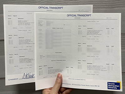 How to get a Toronto Metropolitan University transcript online?