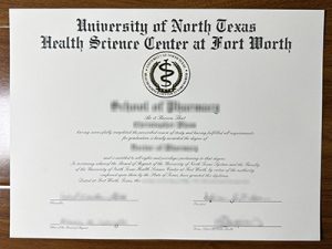 UNT Health Science Center degree