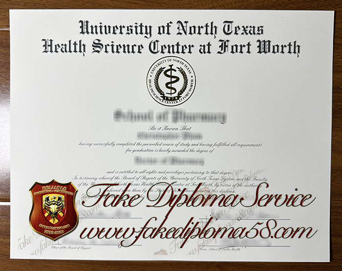 UNT Health Science Center degree