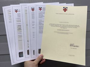 University of London degree and transcript