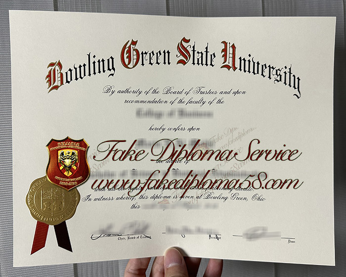 Bowling Green State University degree