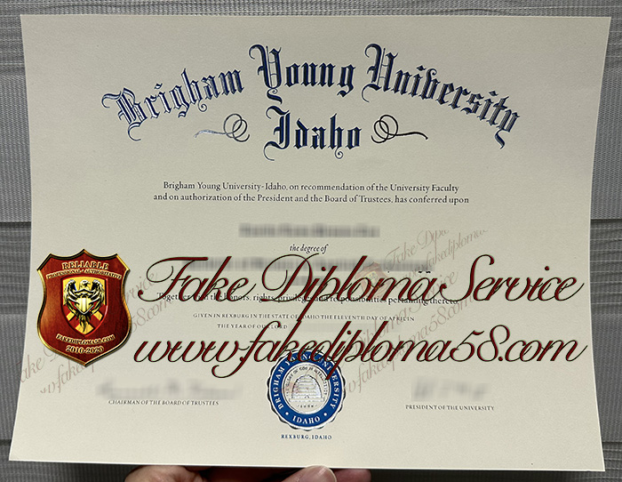 Brigham Young University Idaho degree