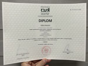 Česká zemědělská univerzita v Praze diploma