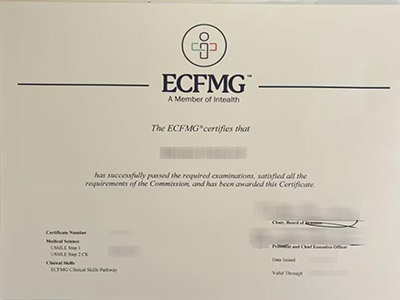 How to purchase a fake ECFMG certificate in 2024?