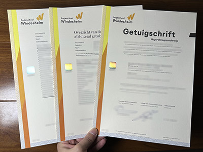 How to create a fake Hogeschool Windesheim diploma and transcript?