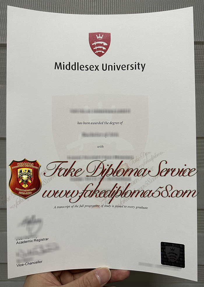 Middlesex University degree