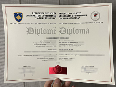 How to create a fake University of Pristina diploma online?