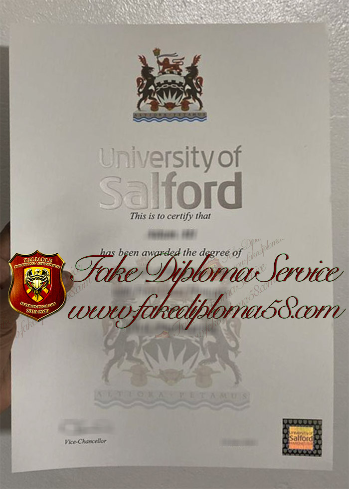 University of Salford degree