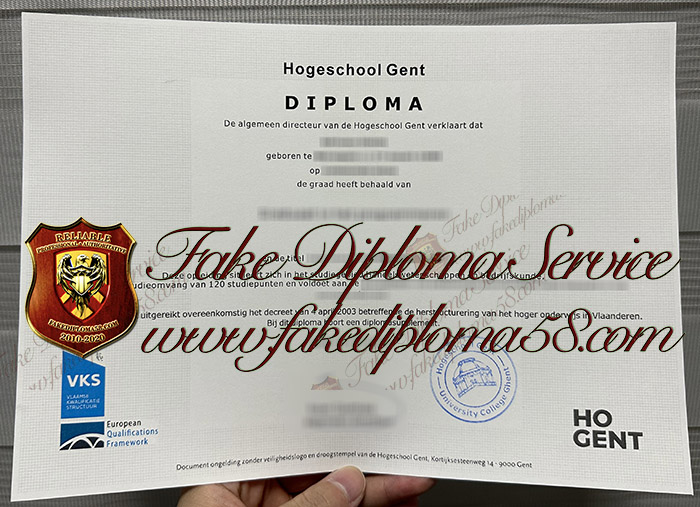 Hogeschool Gent diploma