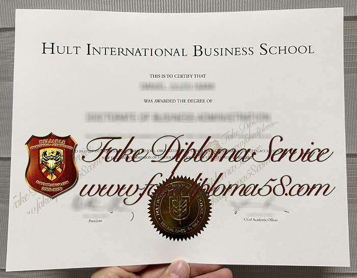 Hult International Business School diploma