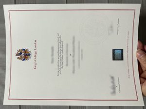 King's College London diploma