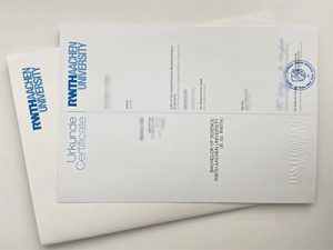 RWTH Aachen University diploma and transcript