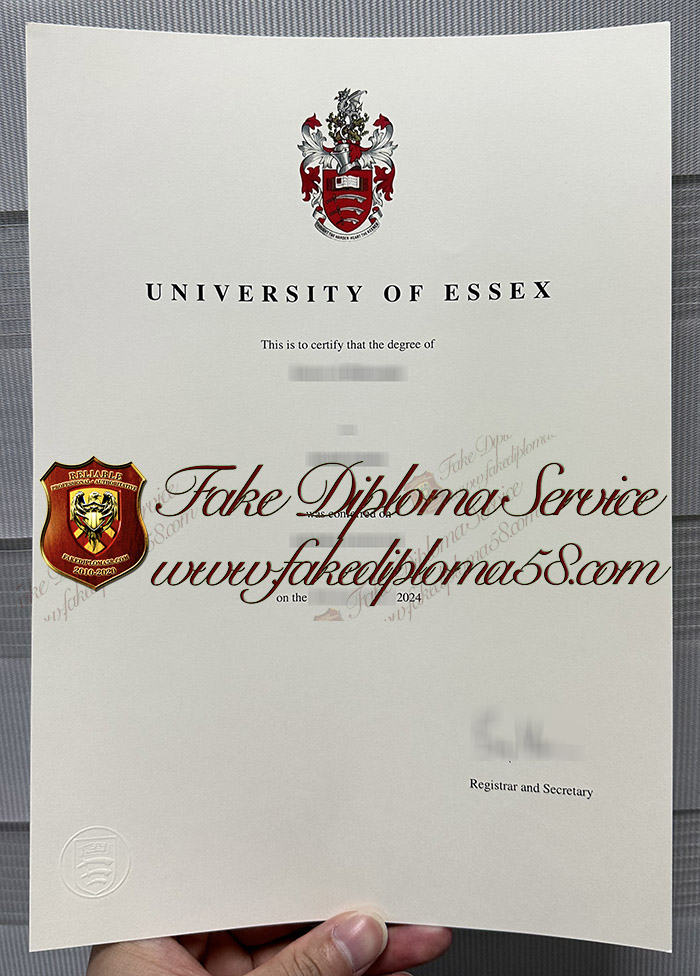 University of Essex diploma