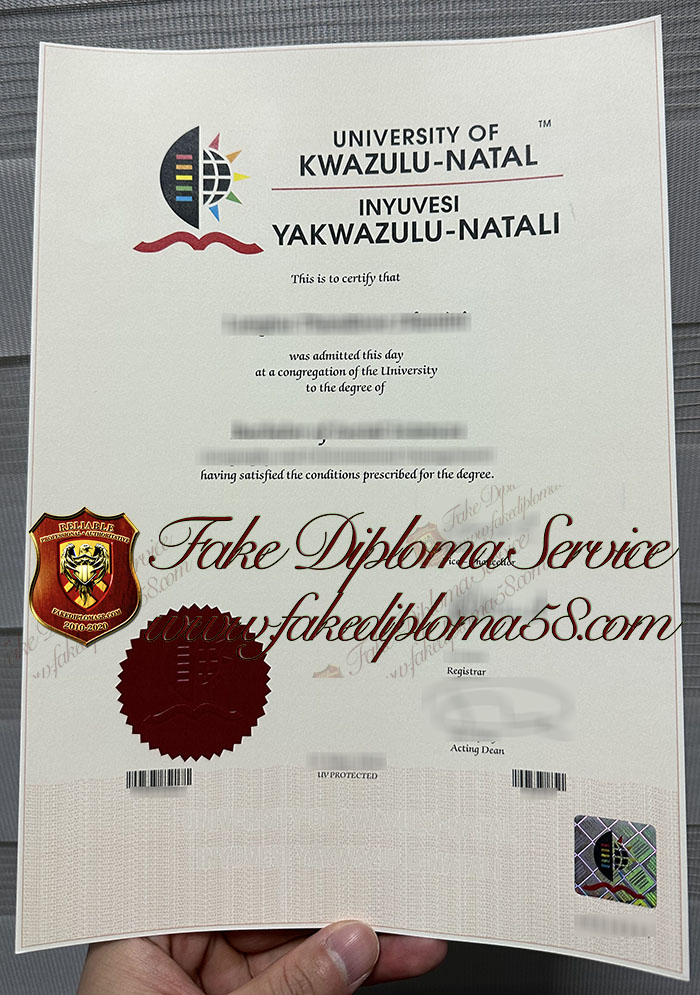University of Kwazulu-Natal diploma