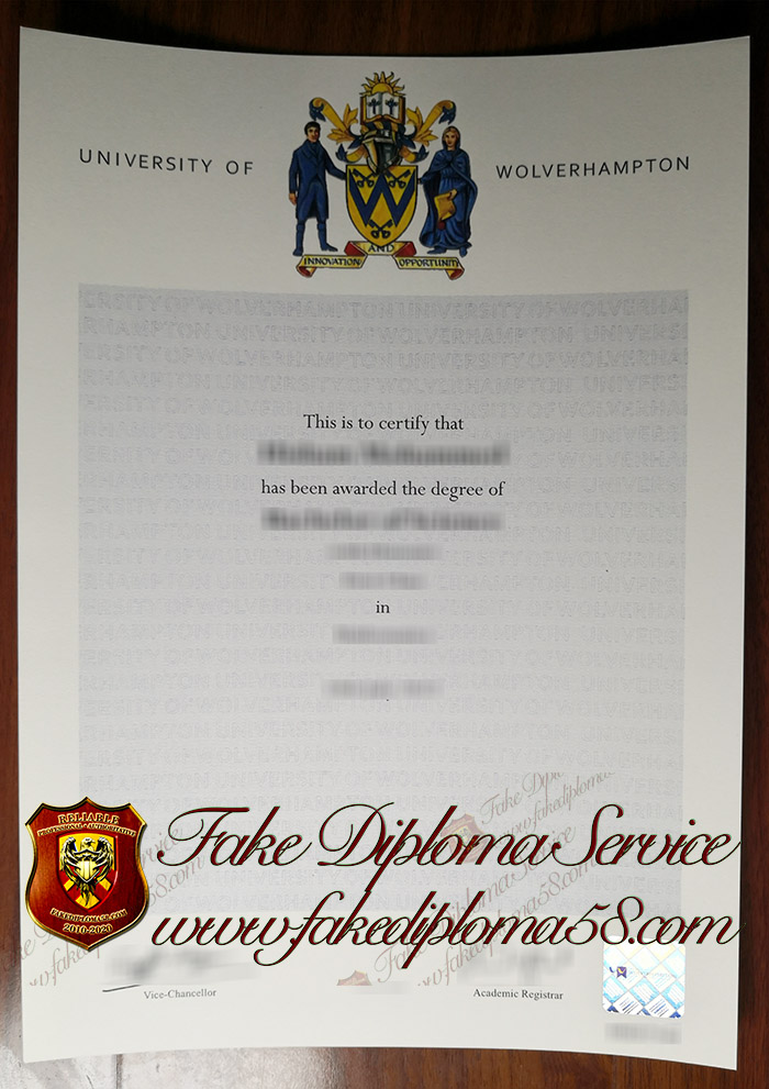 University of Wolverhampton diploma
