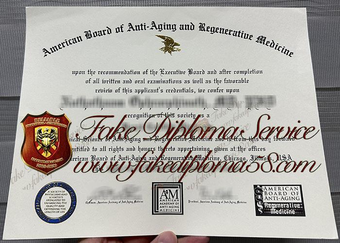 ABAARM certificate