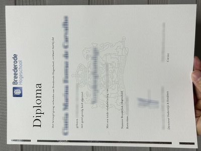 Is it possible to order a fake Breederode Hogeschool diploma online?