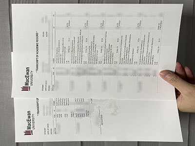 Where to order a fake MacEwan University transcript quickly?