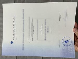 Hochschule Bremen diploma