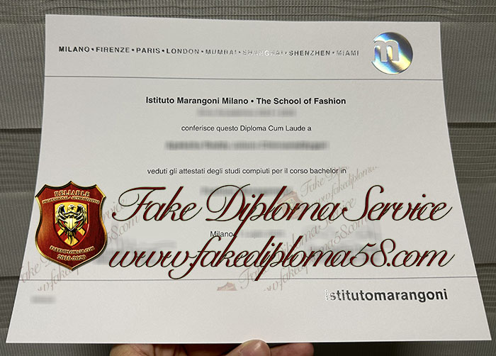 Istituto Marangoni Milano diploma