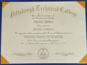 Pittsburgh Technical College diploma