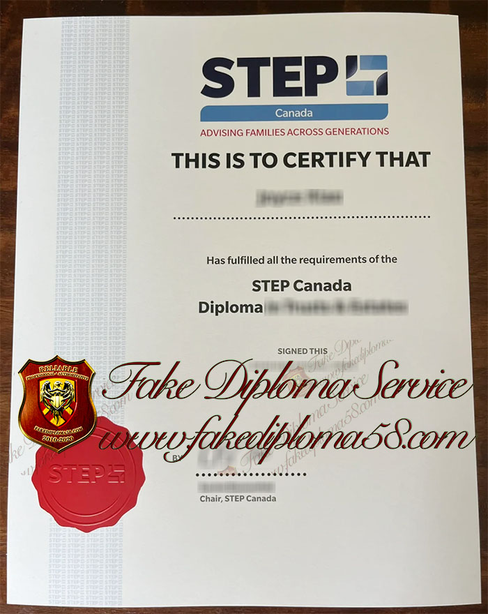 STEP certificate
