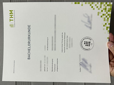 How to create a fake Technische Hochschule Mittelhessen diploma?