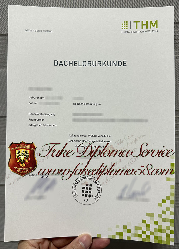 Technische Hochschule Mittelhessen diploma