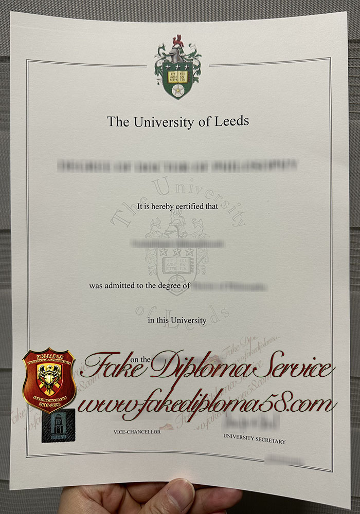 University of Leeds diploma