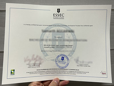 How to buy a fake ESSEC Business School diploma of latest version?