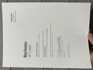 FH Bielefeld diploma