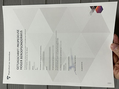How much does to buy a fake Hogeschool van Amsterdam diploma?