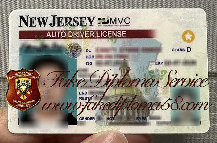 New Jersey Auto Driver License