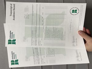 Roehampton University transcript