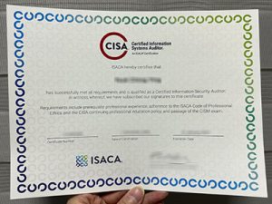 CISA certificate