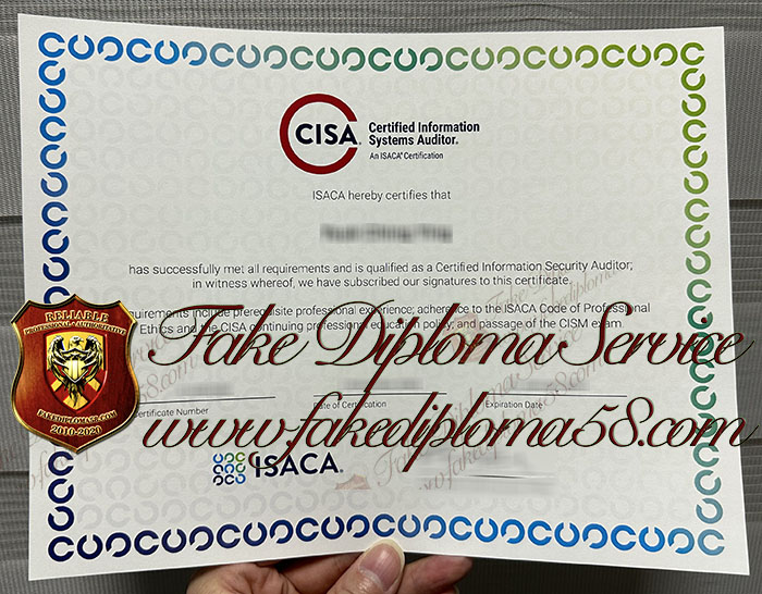 CISA certificate