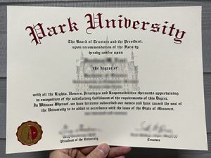 Park University diploma