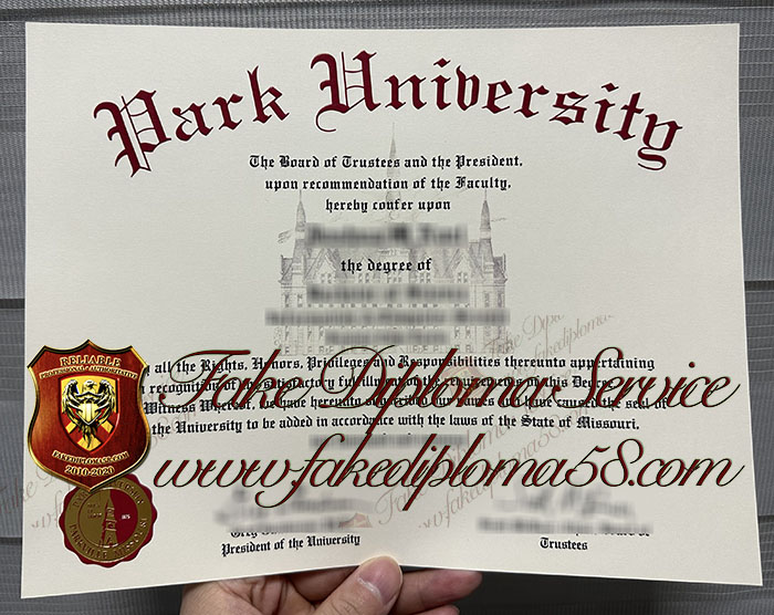 Park University diploma