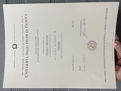 How to abtain a fake Università degli Studi di Padova diploma in Italy?