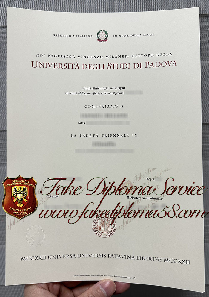 Università degli Studi di Padova diploma