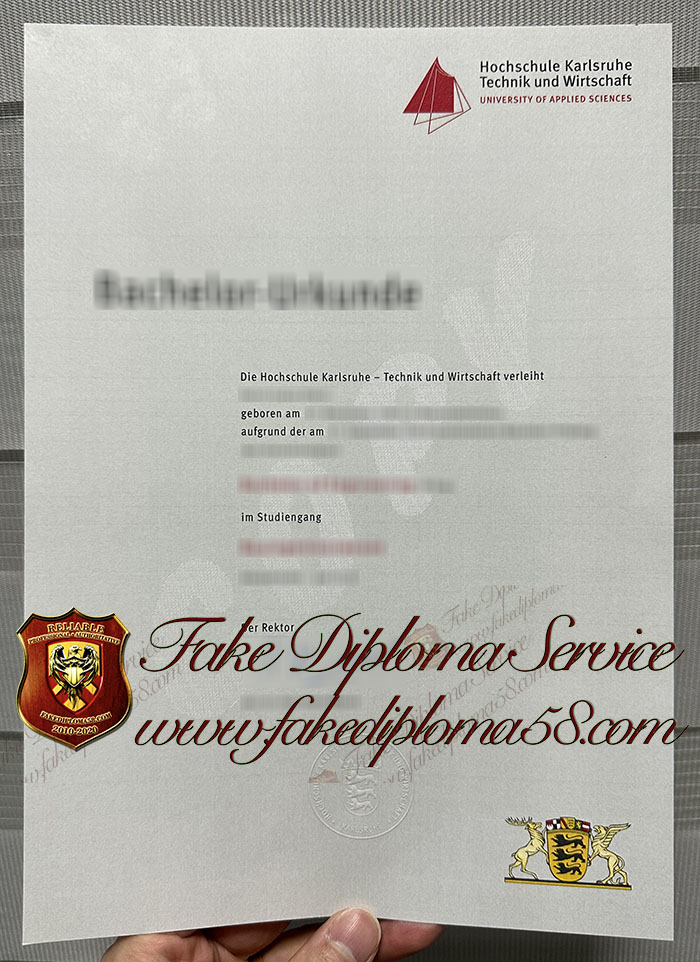 Hochschule Karlsruhe degree