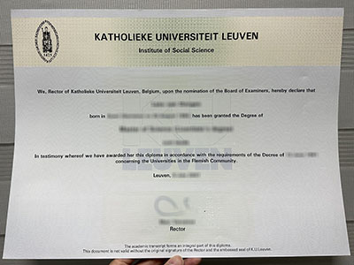 The easiest way to order a fake Katholieke Universiteit Leuven diploma.