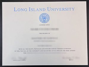 Long Island University diploma