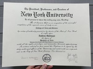New York University diploma